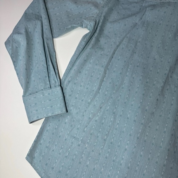 Eight X Premium Men's XL Long Sleeve Slim Fit Button-Up Shirt Geometric Pattern - Picture 11 of 16